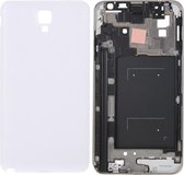 Volledige behuizingsdeksel (frontbehuizing LCD-frame bezelplaat + batterij achterkant) voor Galaxy Note 3 Neo / N7505 (wit)
