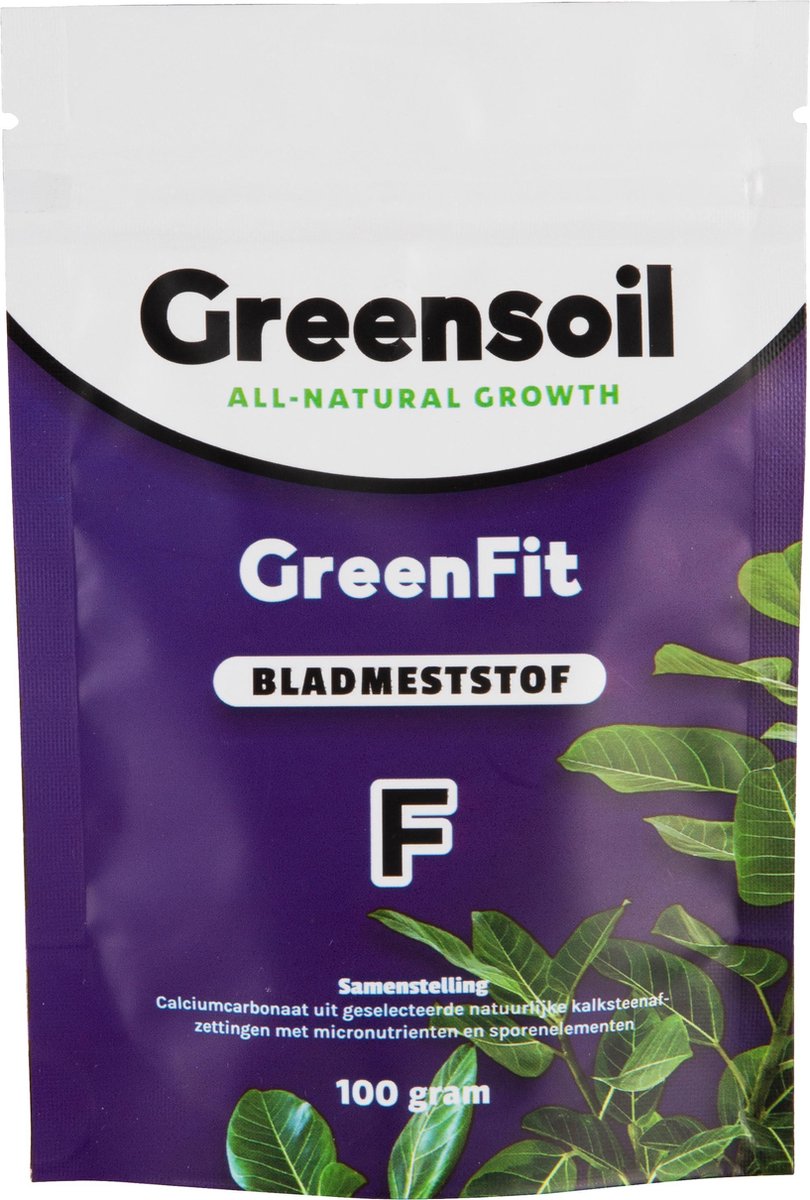 Greensoil - GreenFit - Bladmeststof - 100 gram