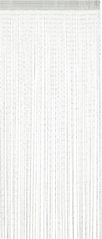 relaxdays Rideau en fil scintillant blanc - Rideau de porte - Rideau en fil  - Rideau à... | bol.com