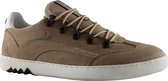 Floris Van Bommel 16464 Lage sneakers - Leren Sneaker - Heren - Beige - Maat 46+