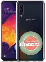 Galaxy A50 Hoesje Just Vintage - Designed by Cazy