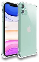 iPhone 11 | TPU Silicone Hoesje Bumper Case Transparant Shock Proof| Smartphonica