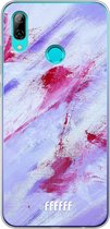 Honor 10 Lite Hoesje Transparant TPU Case - Abstract Pinks #ffffff