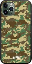 iPhone 11 Pro Hoesje TPU Case - Jungle Camouflage #ffffff