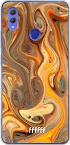 Honor Note 10 Hoesje Transparant TPU Case - Brownie Caramel #ffffff