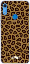 Huawei Y6 (2019) Hoesje Transparant TPU Case - Leopard Print #ffffff