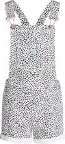 WE Fashion Meisje skinny fit tuinbroek met dessin
