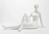 Beeld Vrouw Wit Groot 70 cm - Exclusief design