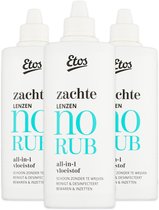 Etos Zachte Lenzen No Rub All-in-1 Vloeistof - 3 x 360 ml