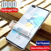 Huawei Mate 40 Pro Flexible Nano Glass Hydrogel Film Screenprotector 2X