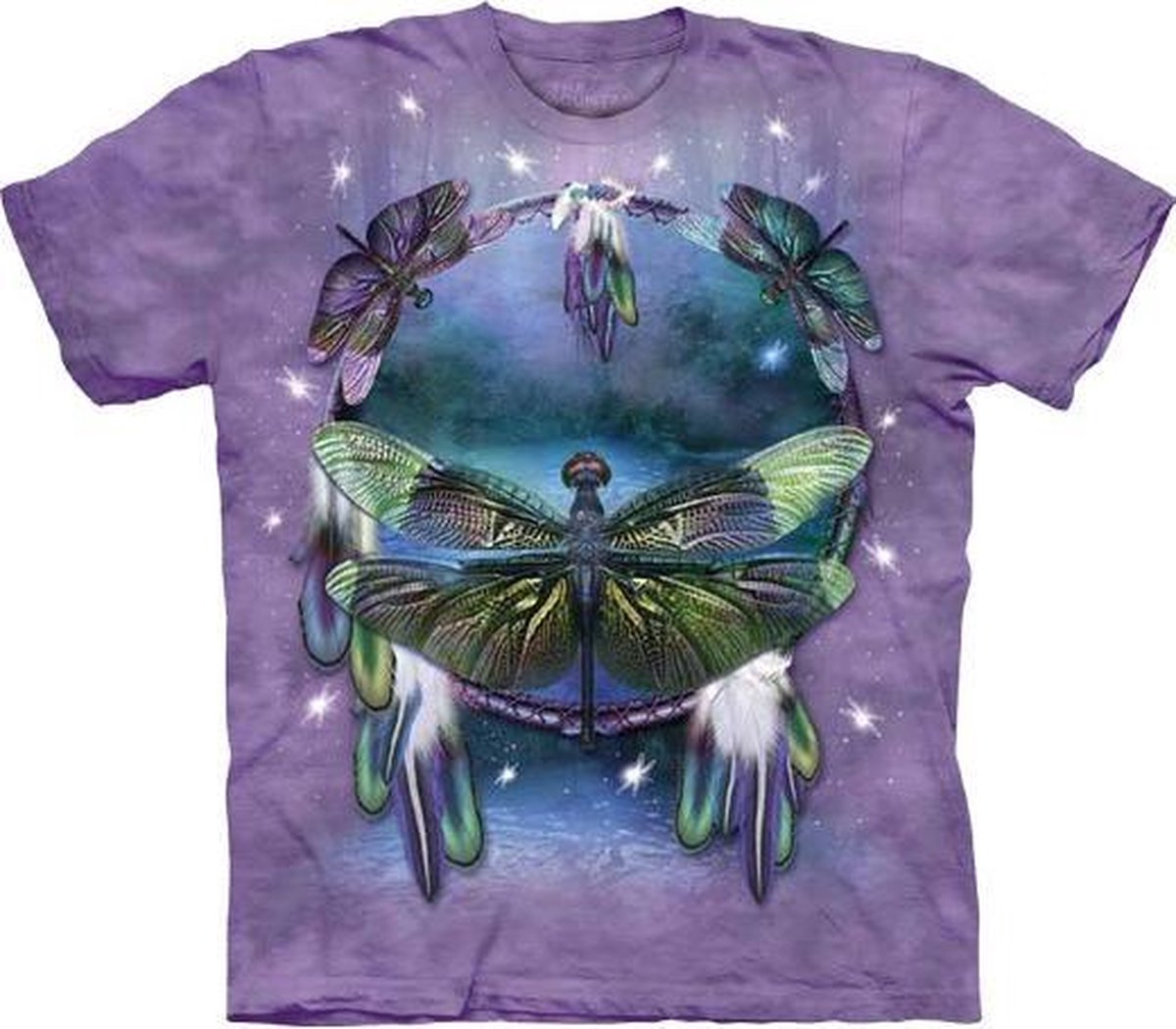T-shirt Dragonfly Dreamcatcher XL