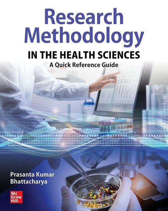 Research Methodology in the Health Sciences: A Quick Referen ... - cover