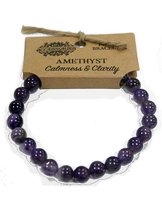 Ancient Wisdom Powerbead Armband Amethist