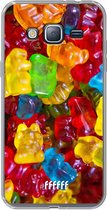 Samsung Galaxy J3 (2016) Hoesje Transparant TPU Case - Gummy Bears #ffffff