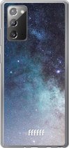Samsung Galaxy Note 20 Hoesje Transparant TPU Case - Milky Way #ffffff