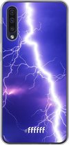 Samsung Galaxy A50 Hoesje Transparant TPU Case - Thunderbolt #ffffff