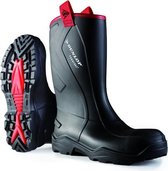 Dunlop -  Purofort + rugged S5 Gecertificeerd - Isolatie tot -20° - Zwart - Maat 41