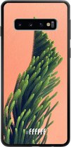 Samsung Galaxy S10 Hoesje TPU Case - Waving Plant #ffffff