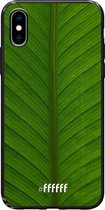 iPhone X Hoesje TPU Case - Unseen Green #ffffff