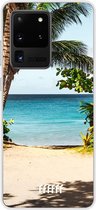 Samsung Galaxy S20 Ultra Hoesje Transparant TPU Case - Coconut View #ffffff