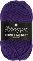 Scheepjes Chunky Monkey- 2001 Deep Violet 5x100gr