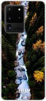 Samsung Galaxy S20 Ultra Hoesje Transparant TPU Case - Forest River #ffffff