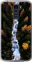 LG K10 (2016) Hoesje Transparant TPU Case - Forest River #ffffff