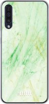 Samsung Galaxy A50 Hoesje Transparant TPU Case - Pistachio Marble #ffffff