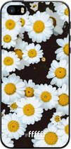 iPhone 5 Hoesje TPU Case - Daisies #ffffff