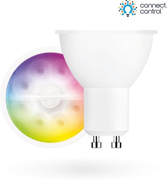 Aurora AOne Connect.Control smart kit - 4 LED spots GU10 + afstandsbediening 2700-5000K RGB+W (AU-A1BTGUCWK)