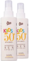 Etos Zonnebrand Kinderen SPF50+ - 2 sprays (2 x 200ml)