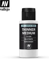 Vallejo 73524 Thinner Medium (60 ml) Verdunner