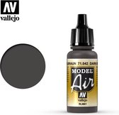 Vallejo 71042 Model Air Dark Brown RLM 61 - Acryl Verf flesje