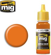 AMMO MIG 0129 Orange - Acryl Verf flesje