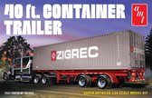 1:24 AMT 1196 40 FT Semi Container Trailer Plastic Modelbouwpakket
