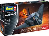 1:72 Revell 03899 F-117 Stealth Fighter Plastic Modelbouwpakket