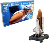Revell Space Shuttle Discovery + Booster Rockets 1: 144 Kit de montage de la Shuttle spatiale