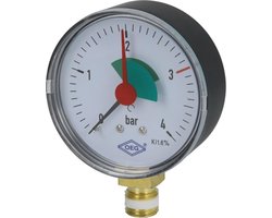 Manometer verwarming CV 1/4