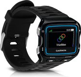 Bracelet kwmobile compatible avec Garmin Forerunner 920XT - Bracelet de suivi d'activité en noir - Bracelet de montre