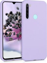 kwmobile telefoonhoesje geschikt voor Xiaomi Redmi Note 8 (2019 / 2021) - Hoesje voor smartphone - Back cover in lavendel