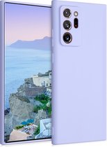 kwmobile telefoonhoesje voor Samsung Galaxy Note 20 Ultra - Hoesje voor smartphone - Back cover in pastel-lavendel