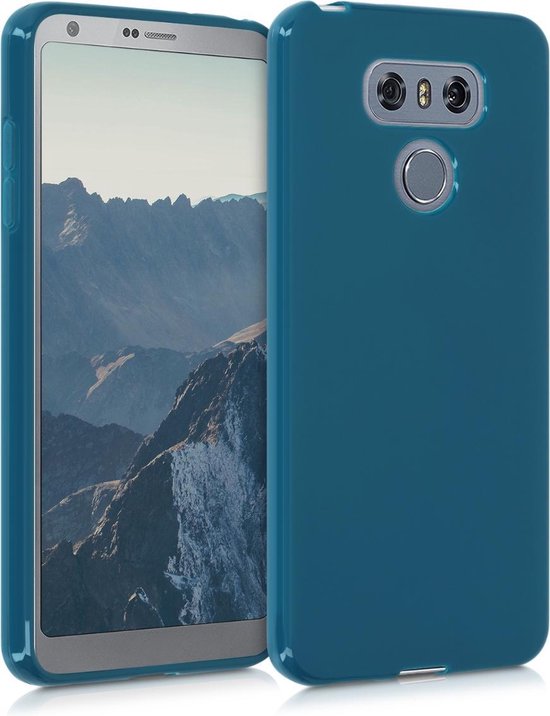 kwmobile telefoonhoesje voor LG G6 - Hoesje voor smartphone - Back cover in  mat petrol | bol.com