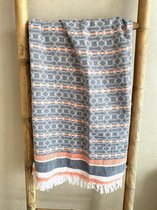 Handgeweven plaid GEO