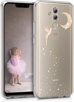 kwmobile telefoonhoesje voor Huawei Mate 20 Lite - Hoesje voor smartphone - Glitterfee design
