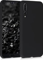kwmobile telefoonhoesje geschikt voor Huawei P20 Pro - Hoesje voor smartphone - Back cover in mat zwart