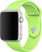 Series 1 2 3 4 5 6 SE / Sport / Siliconen / Armband / Roestvrij / 38 mm / 40 mm / S/M – Felgroen – Groen – Bright Green