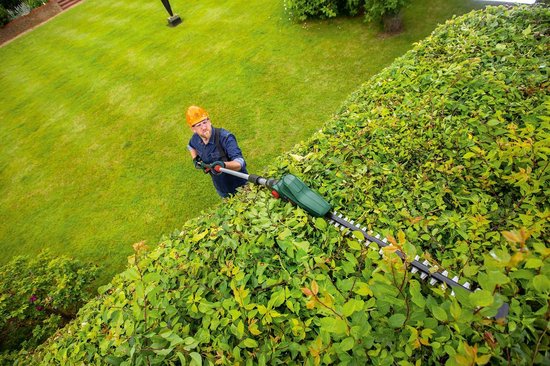Bosch UniversalHedgePole 18 Telescopische Heggenschaar - 43 cm meslengte - Zonder 18 V accu en oplader