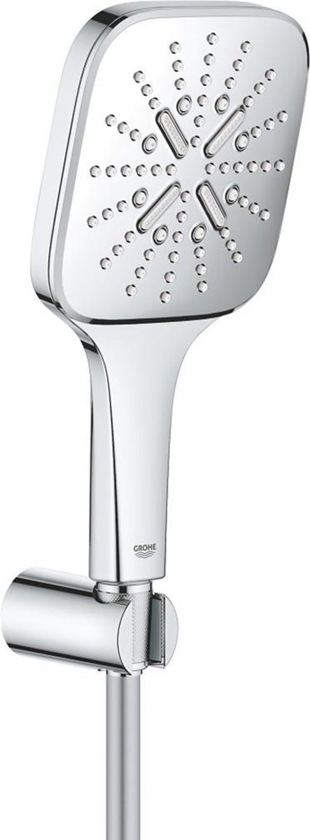 GROHE Rainshower SmartActive Cube 130 Badset - 3 straalsoorten - chroom - 26589000