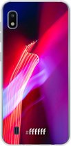 Samsung Galaxy A10 Hoesje Transparant TPU Case - Light Show #ffffff