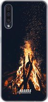 Samsung Galaxy A50s Hoesje Transparant TPU Case - Bonfire #ffffff